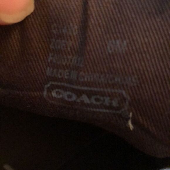 Coach Signature logo high top sneakers size 6 - Picture 9 of 10